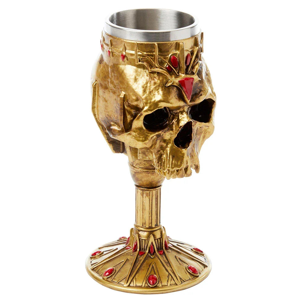 607 Unc's Dungeons and Dragons Skull Chalice Goblet