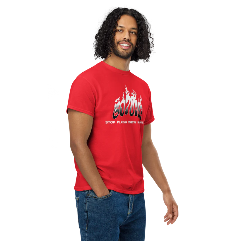 607 Unc - Stop Playing With Me Gang (Red or Black) Tee
